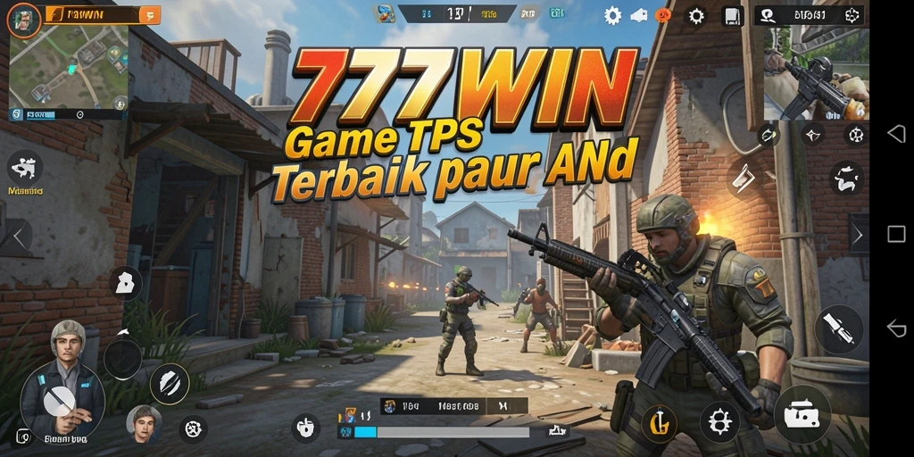 Screenshot gameplay <strong>777WIN</strong> memperlihatkan aksi mendebarkan dalam genre TPS.