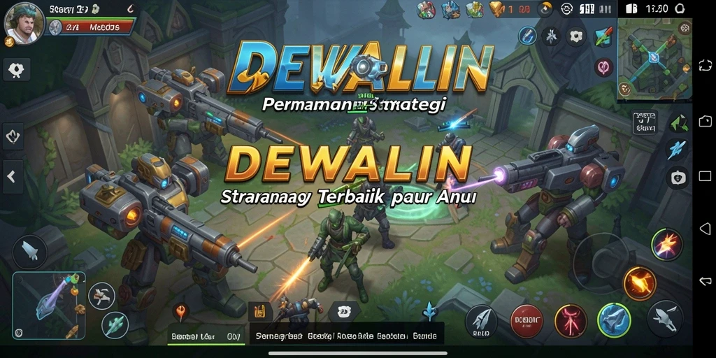 Tampilan gameplay <strong>DEWALIN</strong> yang menantang dan strategis.