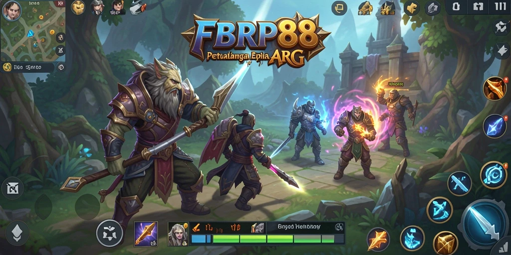 Tampilan permainan FBRP88 yang menarik dengan pertarungan seru.