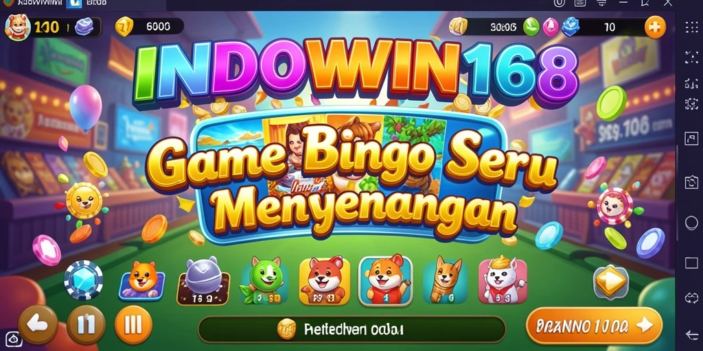 Tampilan gameplay INDOWIN168 yang menarik saat bermain Bingo.