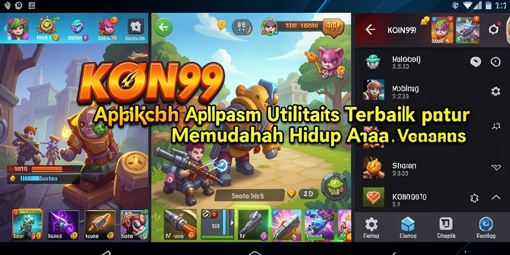 Tampilan antarmuka utama KOIN99 yang sederhana dan efisien.