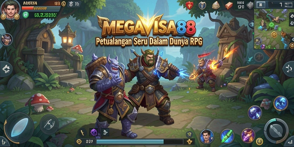 Tampilan gameplay seru dan mendebarkan dari MEGAVISA88.