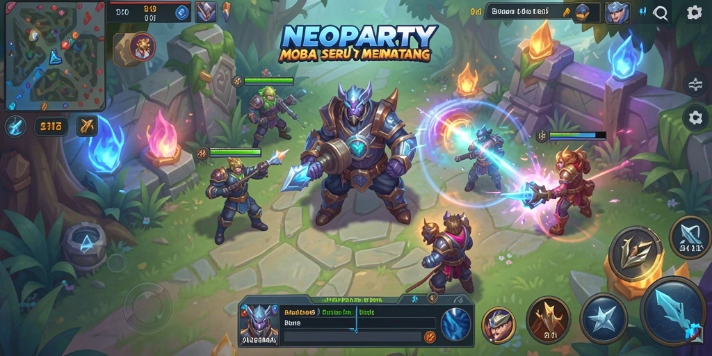Gameplay seru dan menegangkan di NEOPARTY.