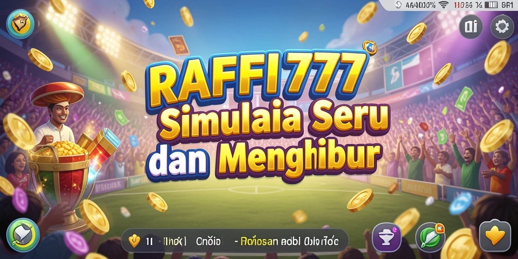 Tampilan gameplay seru di dalam RAFFI777 yang memukau.