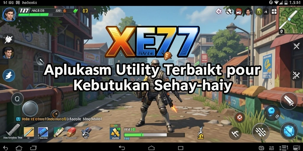 Tampilan utama XE77 menampilkan alat pengatur waktu dan pengingat yang efisien.